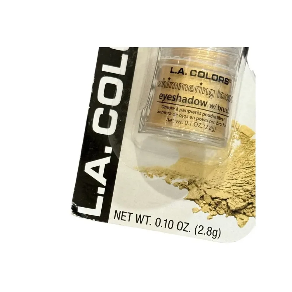 LA Colors Shimmering Loose Eyeshadow Sunshine .10oz Sealed‎ CBES402